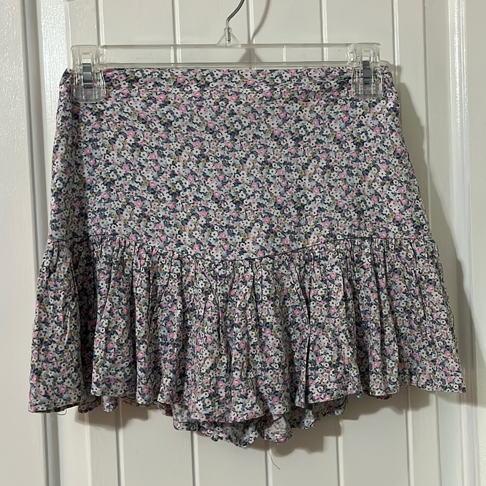 womens floral skirt